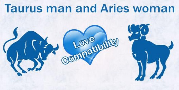 taurus male and aries female love compatibility