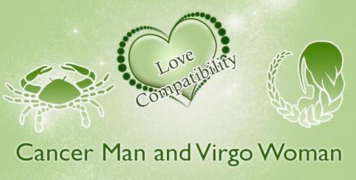Cancer male and Virgo female Love Compatibility