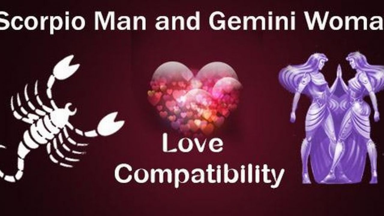 Scorpio Man and Gemini Woman Love Compatibility. 