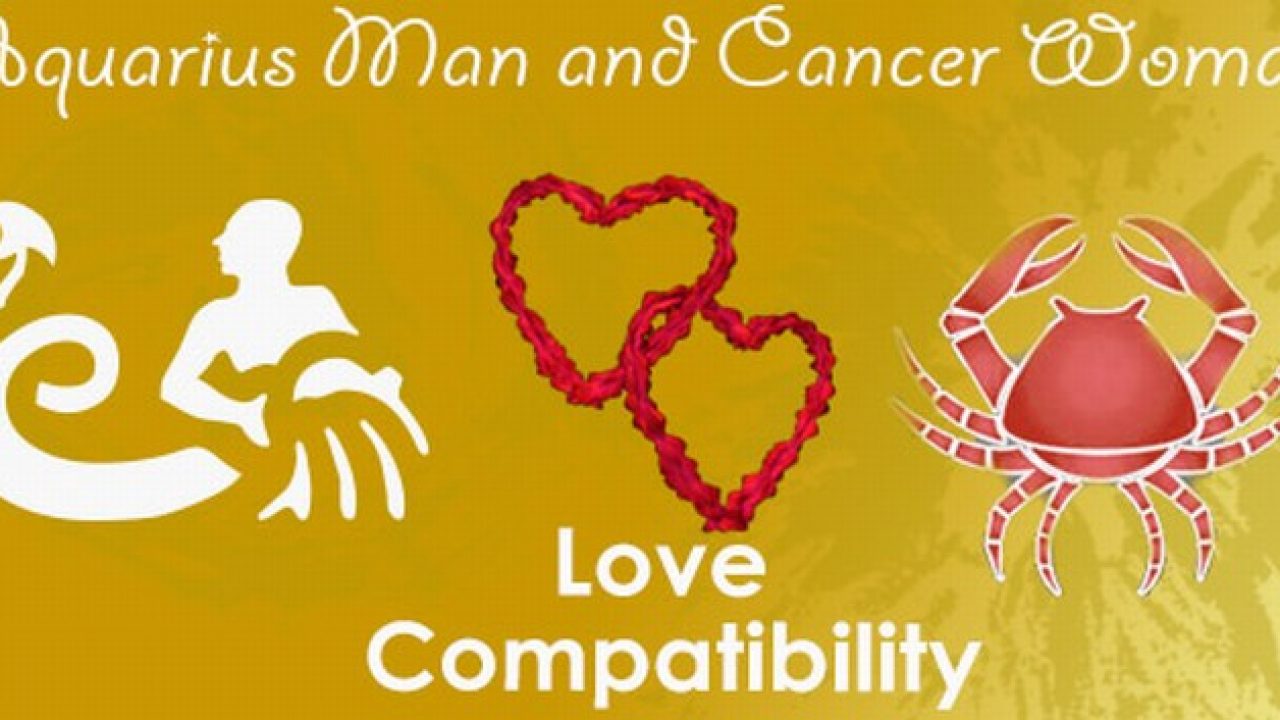 Aquarius Man And Cancer Woman Love Compatibility