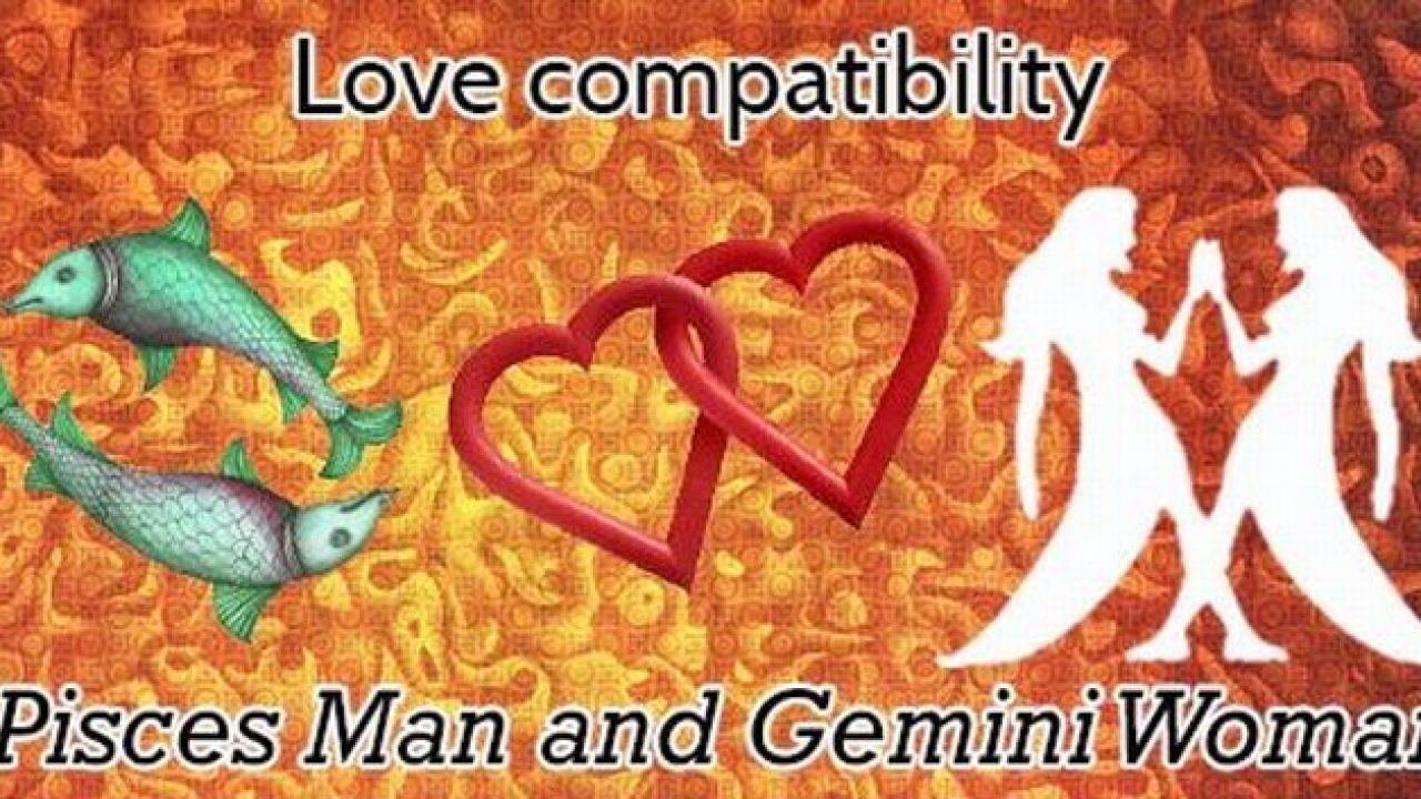 Pisces man and gemini woman