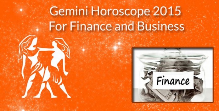 Gemini Horoscope 2015 For Finance