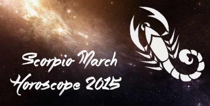 Scorpio March 2015 Monthly Horoscope