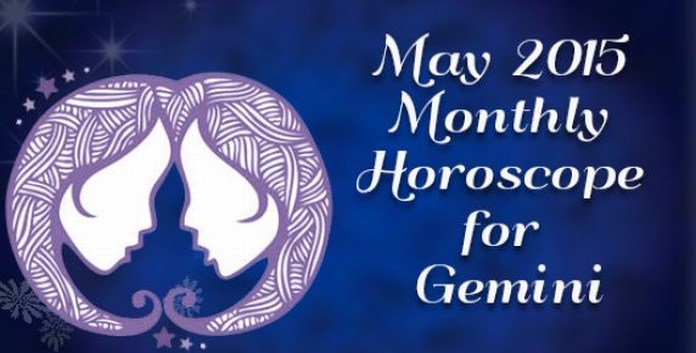 May 2015 monthly horoscope for Gemini
