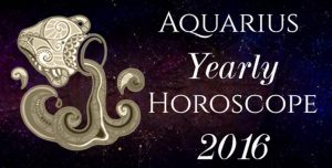 Aquarius Yearly Horoscope 2016 - Ask My Oracle