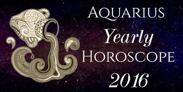 Aquarius Yearly Horoscope 2016