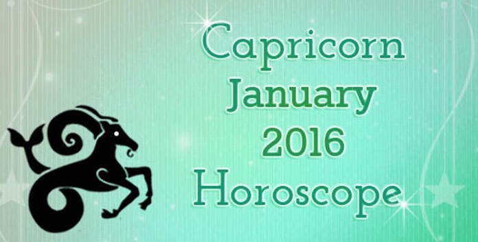 Capricorn January 2016 Horoscope