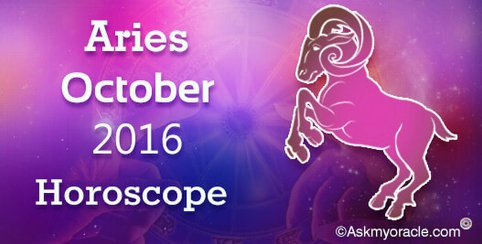 Aries October 2016 Horoscope
