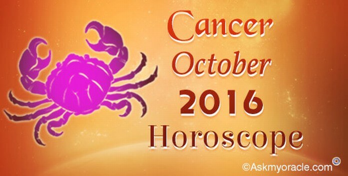 Cancer October 2016 Monthly Horoscope