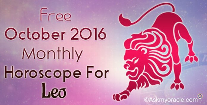 Leo October 2016 Horoscope