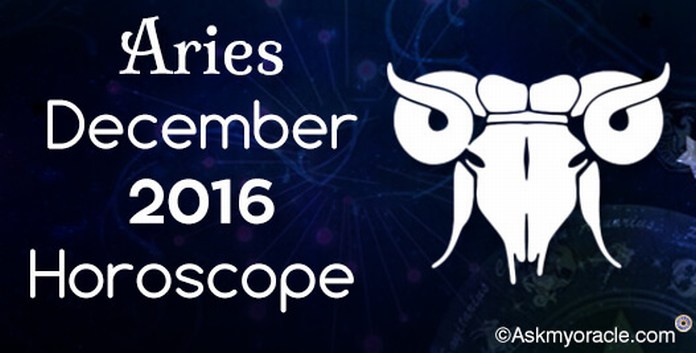 Aries December 2016 Horoscope
