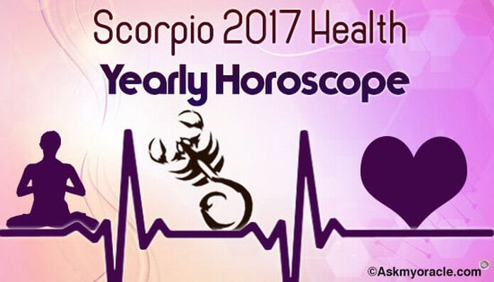 Scorpio 2017 Health Horoscope