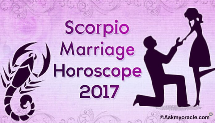 Scorpio Marriage Horoscope 2017