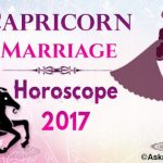Capricorn Marriage Horoscope 2017