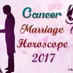 Cancer Marriage Horoscope 2017