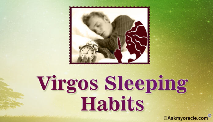 virgo sleeping habits