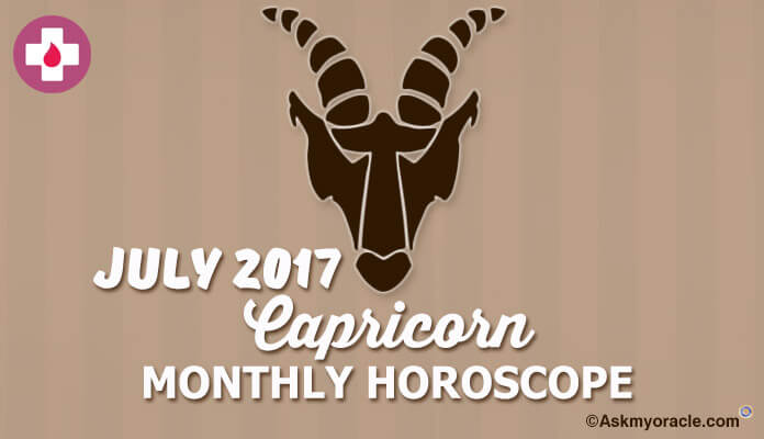 Capricorn Monthly Horoscope July 2017