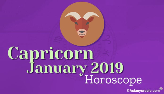 Capricorn January 2019 horoscope Predictions
