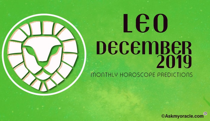 Leo December 2019 Horoscope - Monthly Astrology